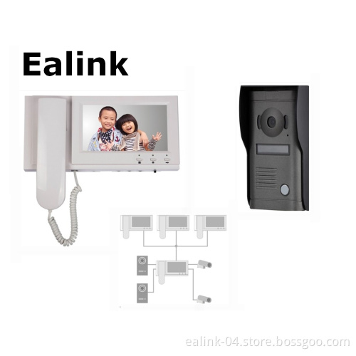 7" Handset Touch Screen Video Doorphone